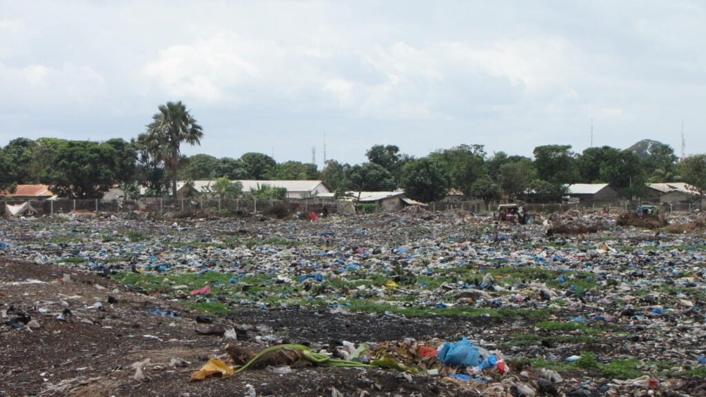 9 the landfill and the smoke harms the population living close to the dumpsite 2